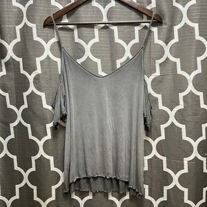 American Eagle Outfitters Gray Camisole Top